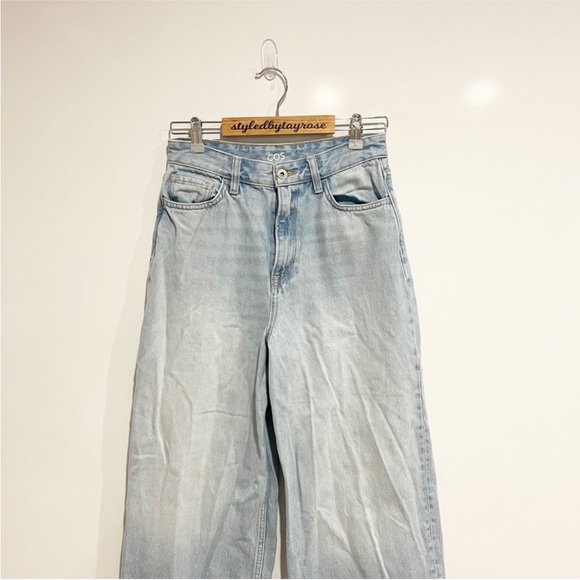 Anthropologie COS Tide High Rise Wide Leg Jeans - Picture 6 of 8